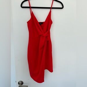 Lulu's red mini dress